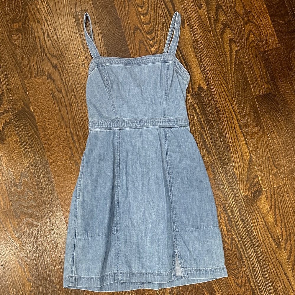Abercrombie & Fitch Blue Mini Dress
